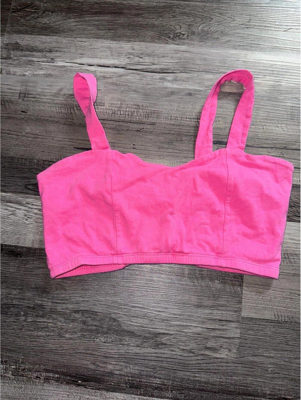 Pink bow Bralette